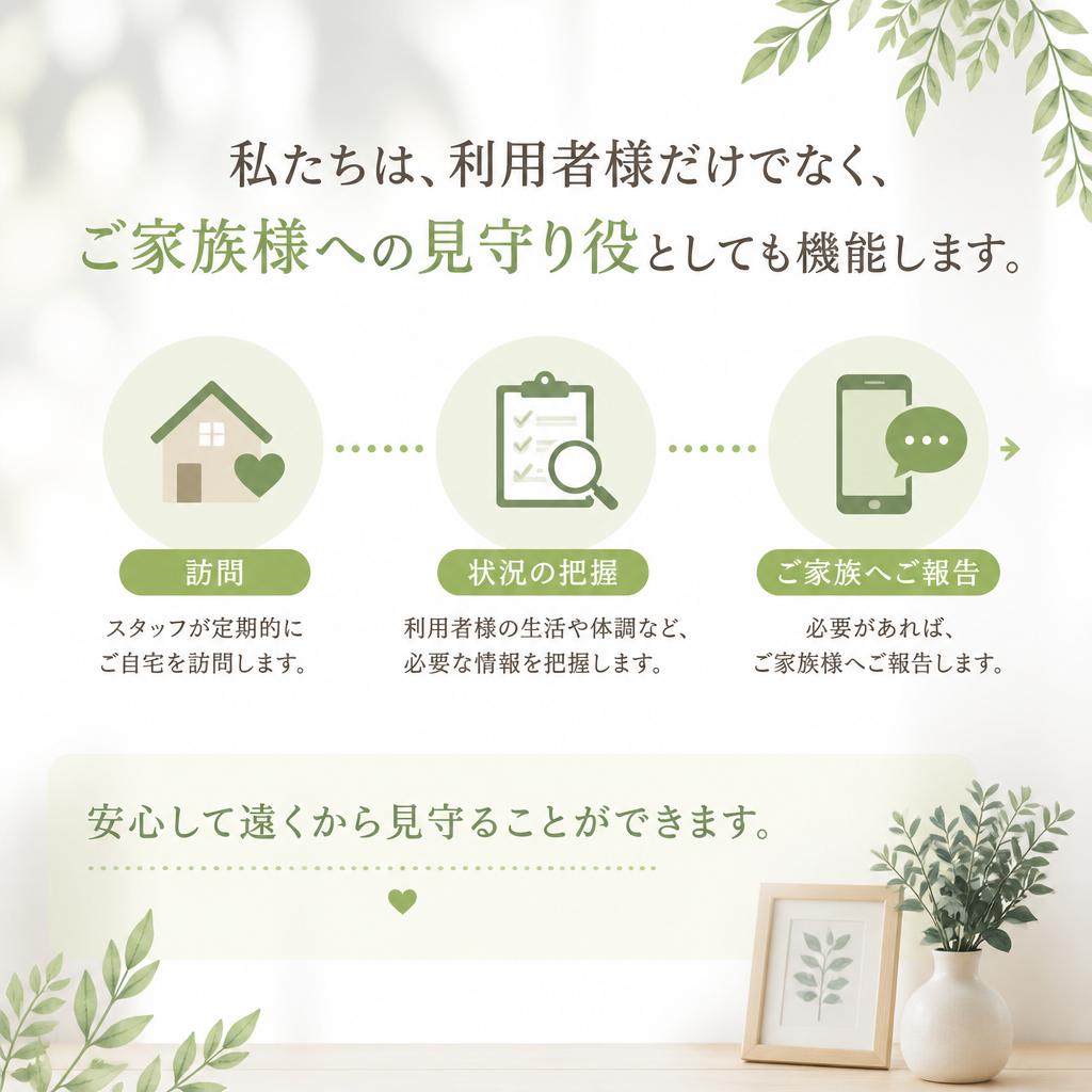 ご家族との信頼関係を重視