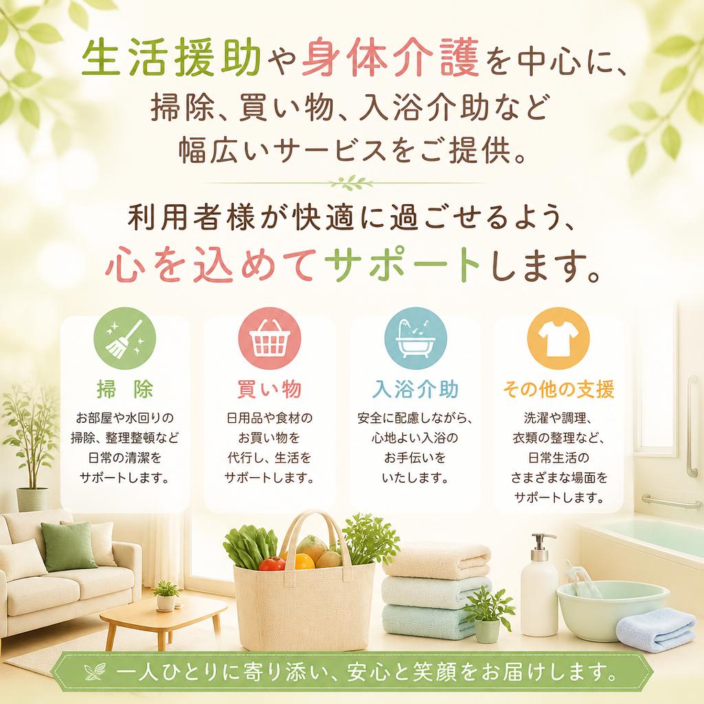 充実したサービス内容