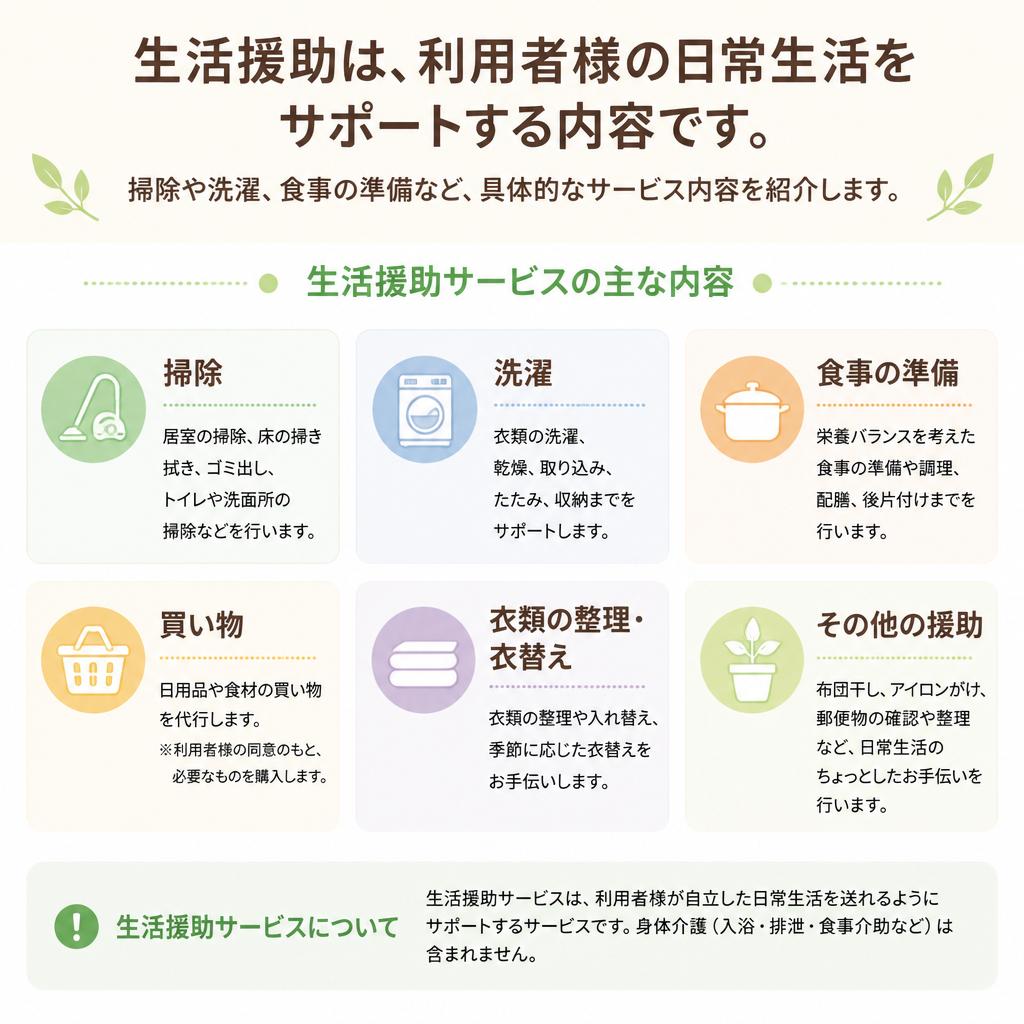 生活援助とは？