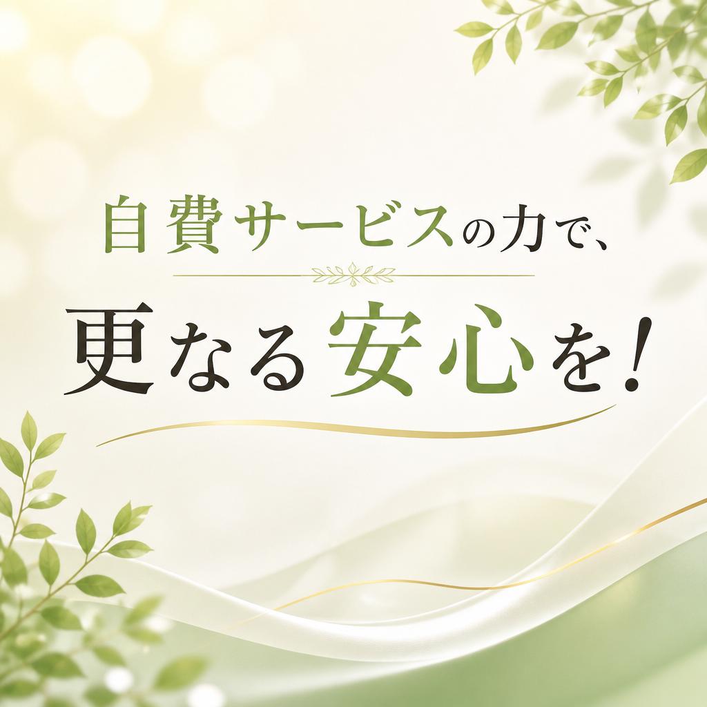 【介護保険外の活用法】自費サービスの力で自宅生活にもっと安心を！