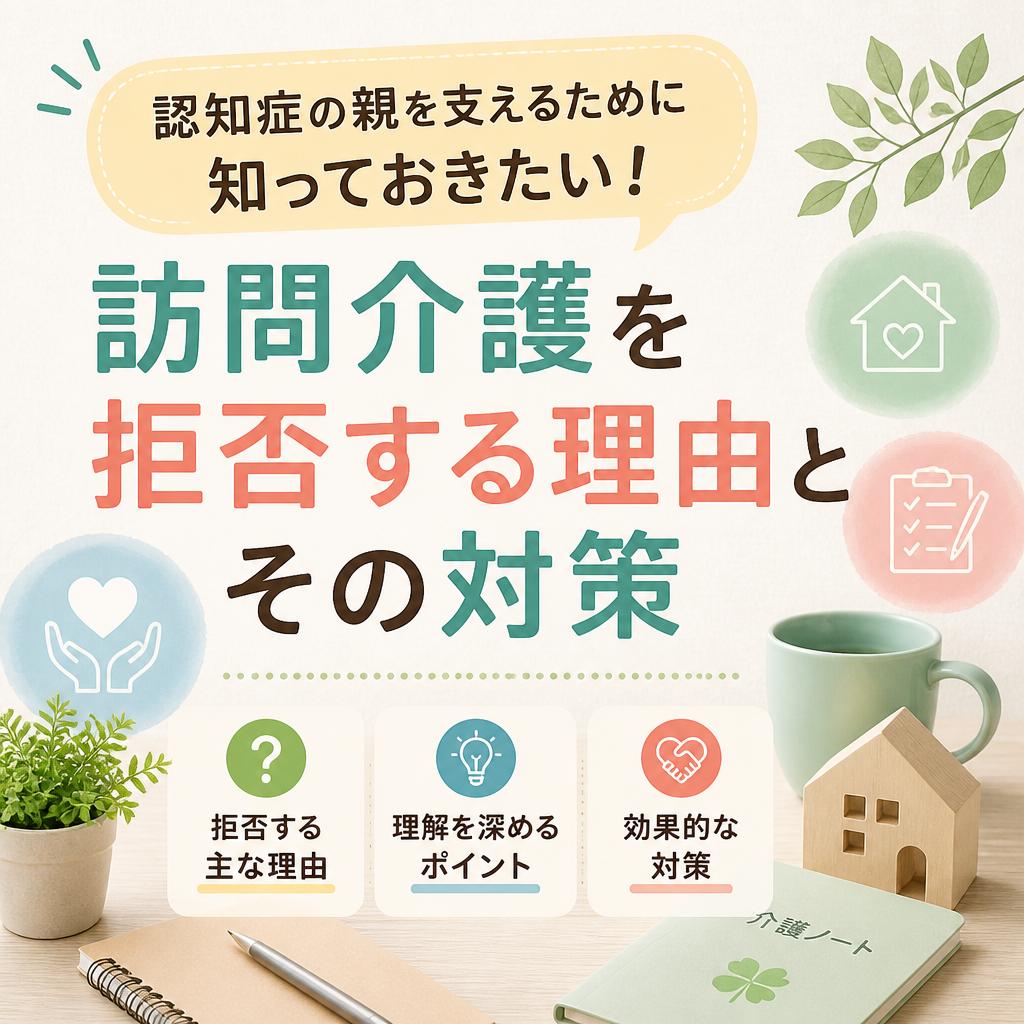 「認知症の親を支えるために知っておきたい！訪問介護を拒否する理由とその対策」