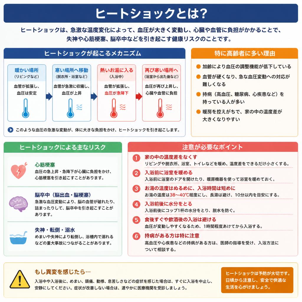 ヒートショックとは？
