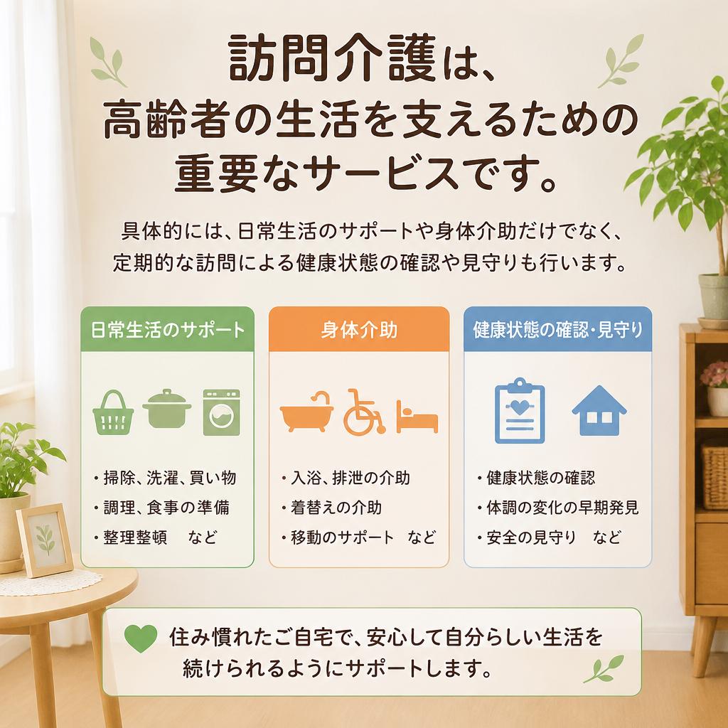 訪問介護の役割と魅力