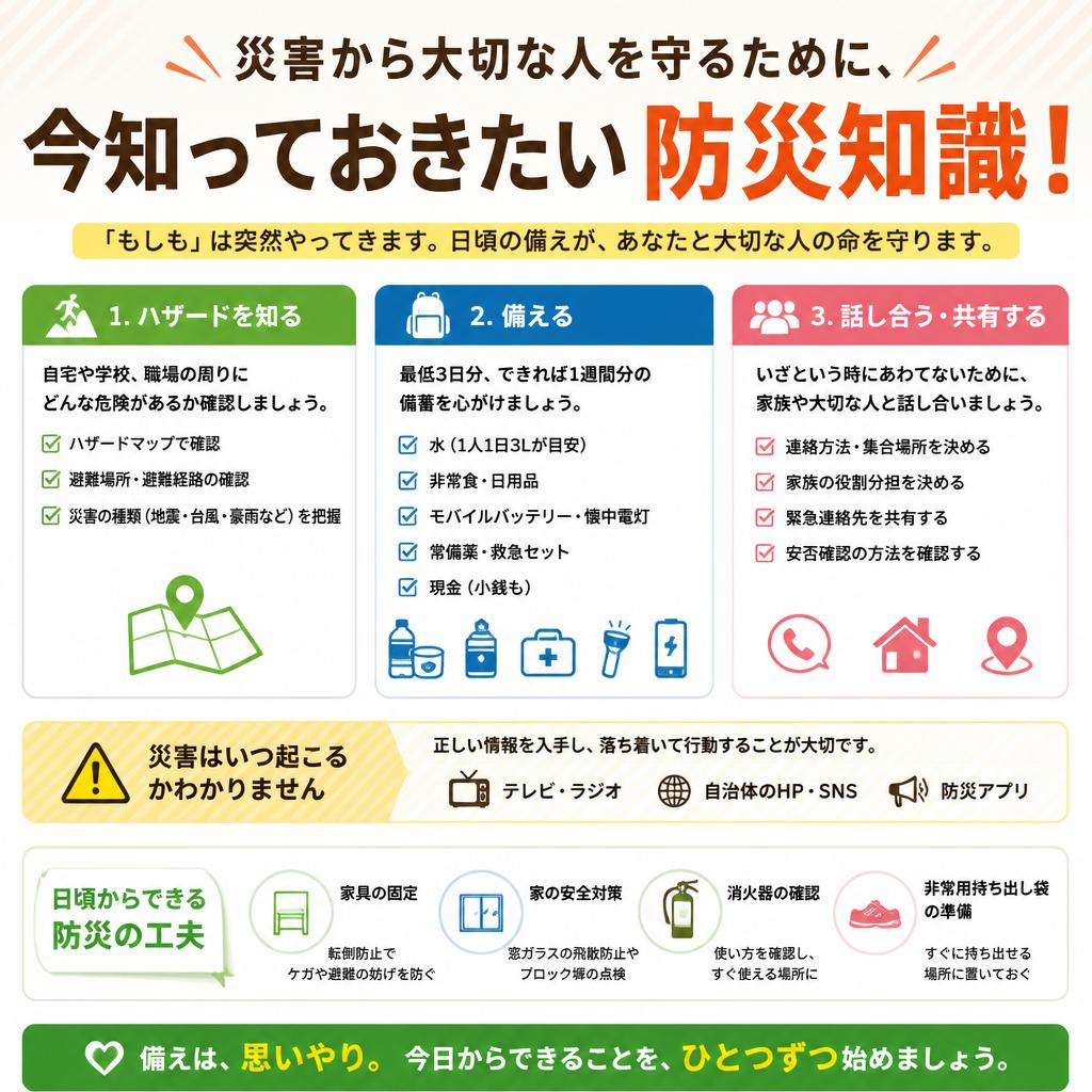 【要介護者の防災】災害時に慌てないための準備と訪問介護の役割とは