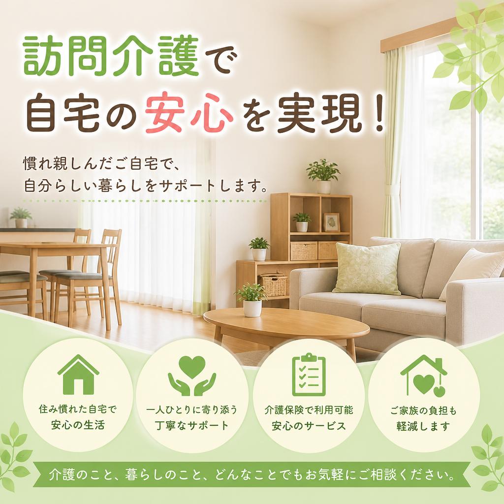 【介護の限界を感じたら】訪問介護で家族の負担を減らし、自宅での安心を叶える方法