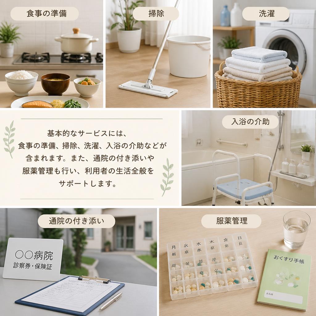 どんなサービスが受けられるの？
