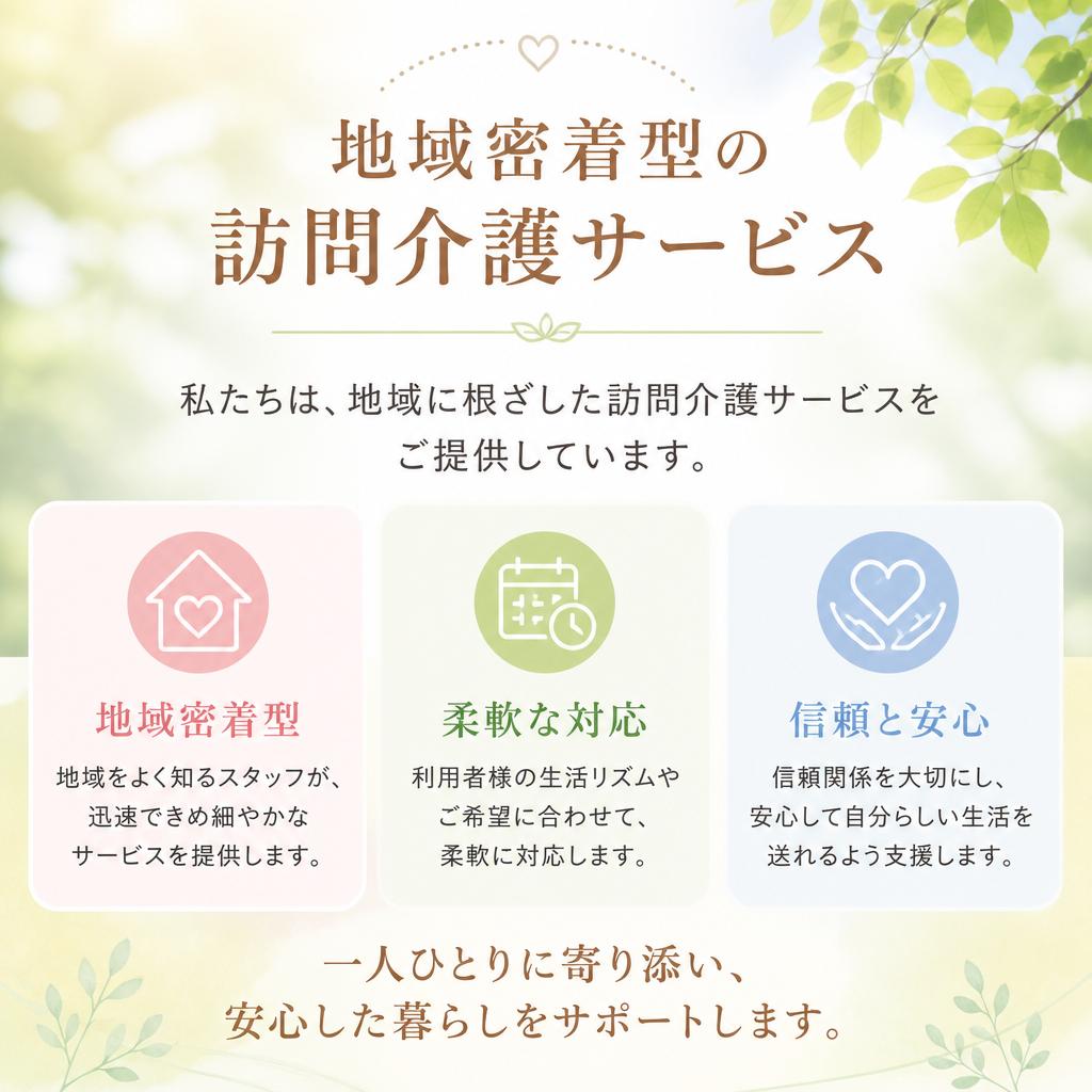 訪問介護の特徴