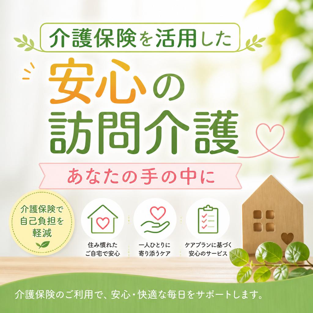 介護保険を活用した安心の訪問介護、あなたの手の中に