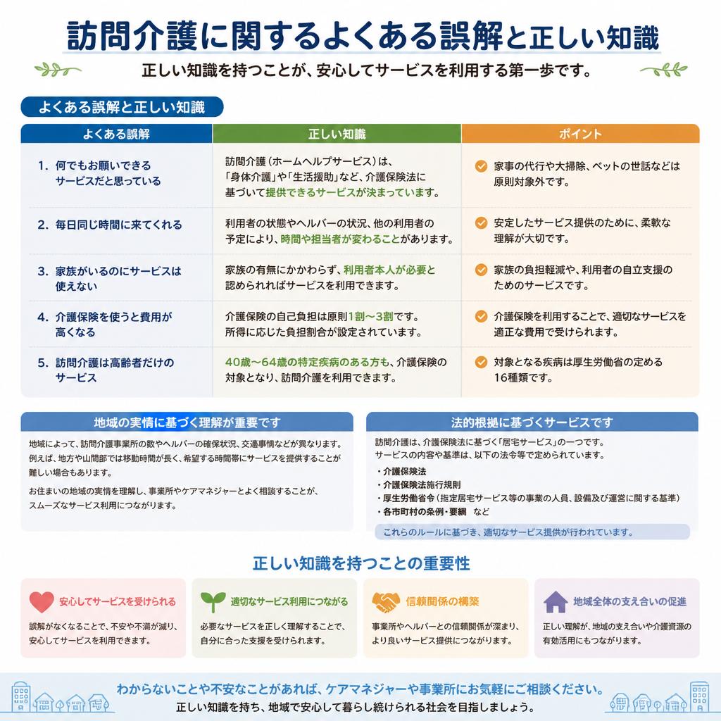 医療行為に関するよくある誤解