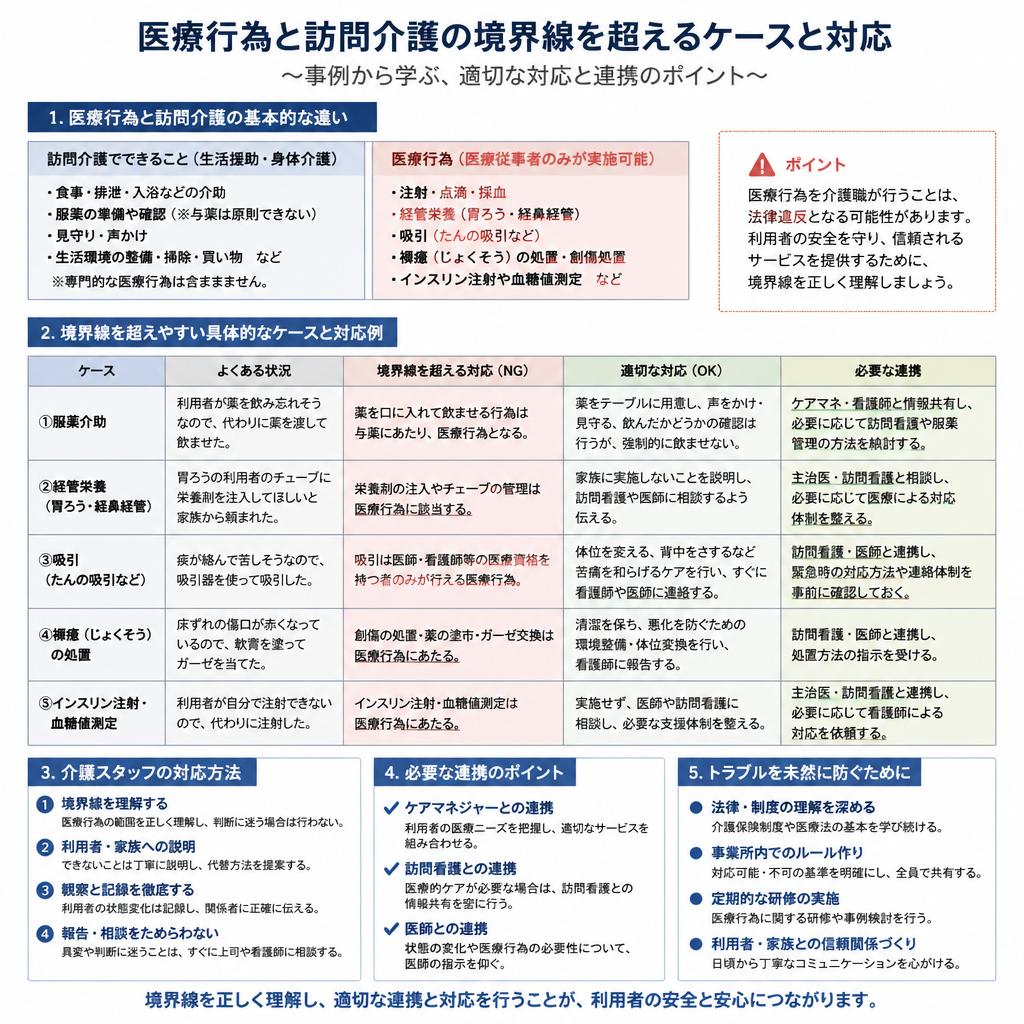 境界線を超えるケース、どうすべきか