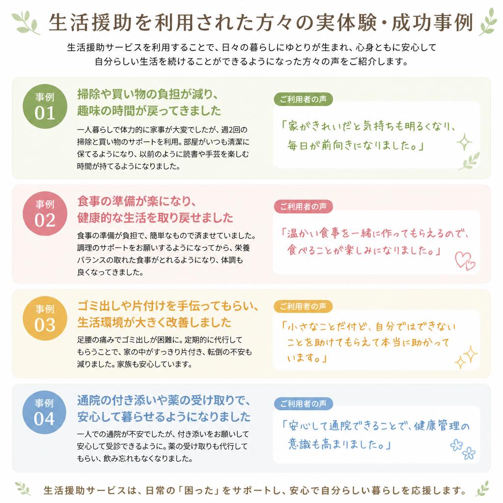 実際の利用者の声と成功事例