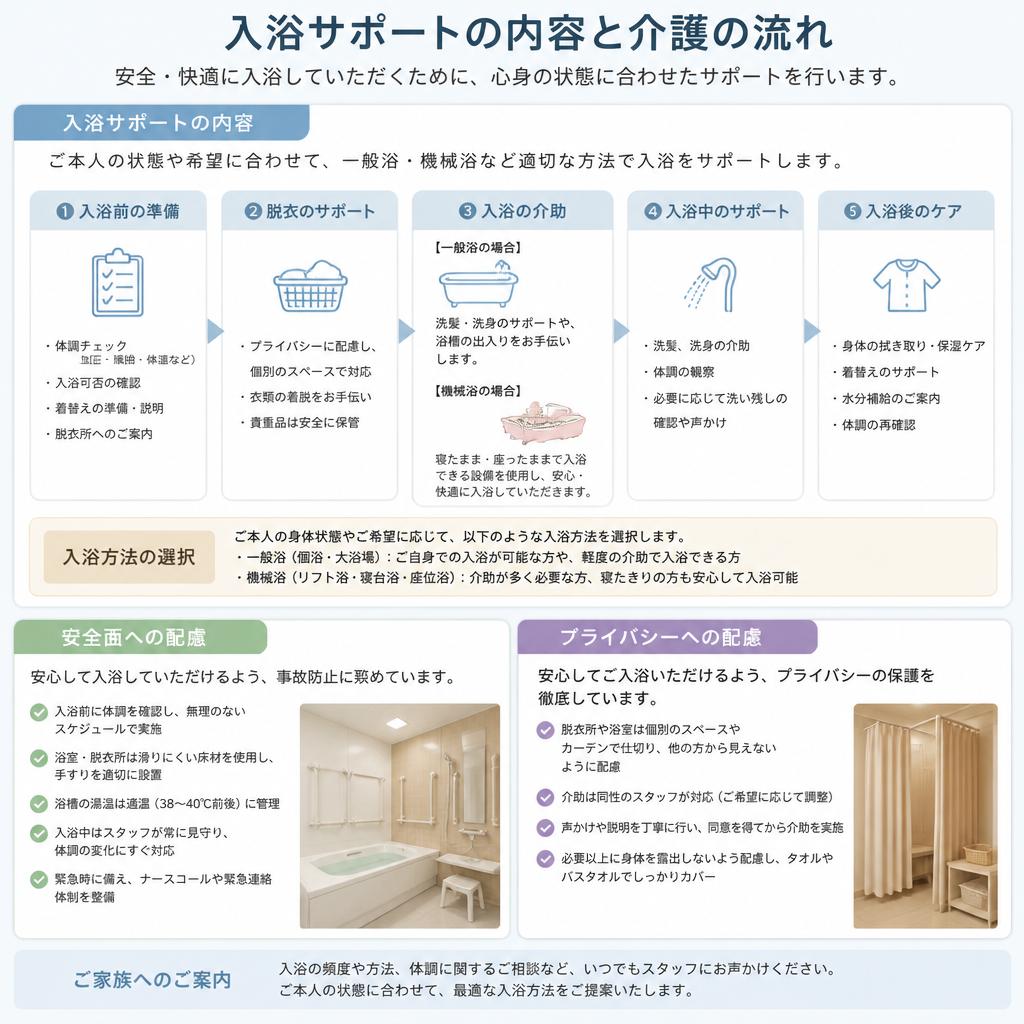 入浴支援の詳細
