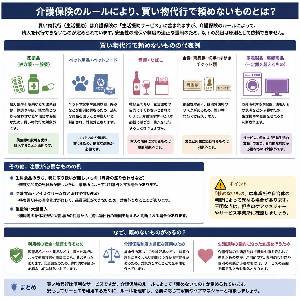頼めないものリスト