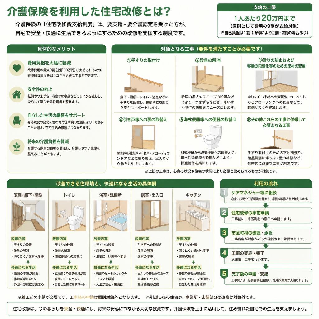 介護保険を活用した住宅改修の重要性