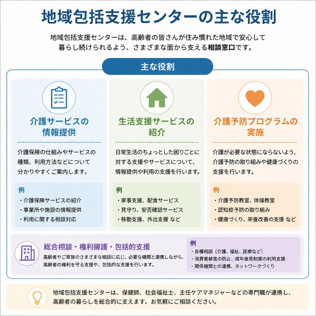 主な役割とサービス内容