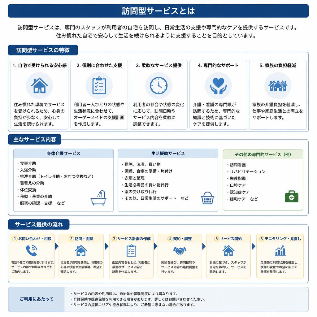 2. 訪問型サービスの特徴