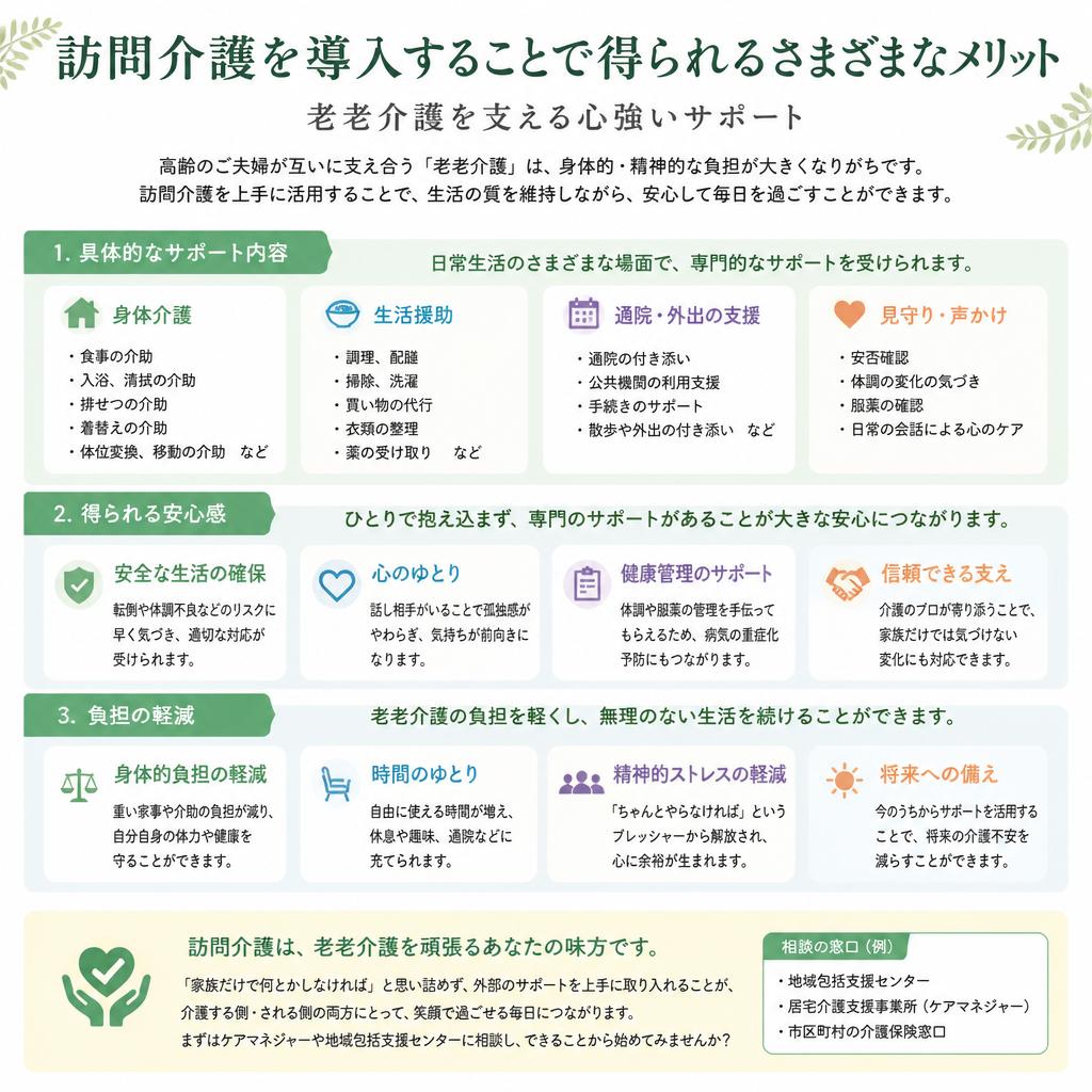訪問介護を導入するメリット