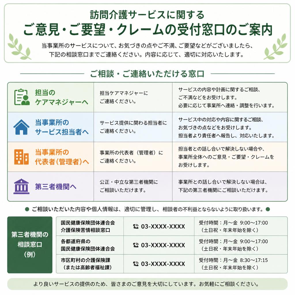 伝えるべき適切な窓口とは？